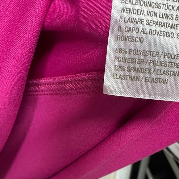 Belle by Kim Gravel Fuchsia Zip-Up lightweight jacket with Hood - Picture 9 of 11